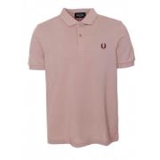 Fred Perry Polo Shirts Pink, Herr