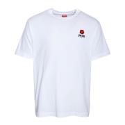 Kenzo Blomma Crest T-shirt White, Herr