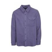 Denham Casual Shirts Purple, Herr