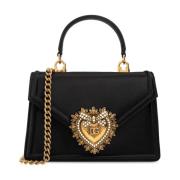 Dolce & Gabbana Hängivenhet Liten axelväska Black, Dam