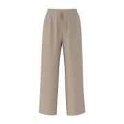 Selected Femme Wide Trousers Gray, Dam