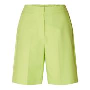 Selected Femme Grön Binna Shorts Green, Dam