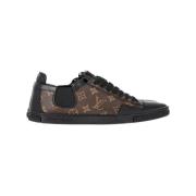 Louis Vuitton Vintage Pre-owned Canvas sneakers Brown, Herr