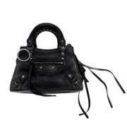 Balenciaga Vintage Pre-owned Laeder handvskor Black, Dam