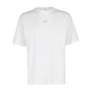 Drole de Monsieur Klassisk Slogan T-Shirt White, Herr