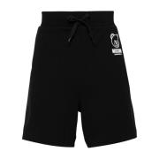 Moschino Svarta Shorts för Kvinnor Black, Herr