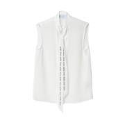 Gaëlle Paris Vit Skjorta Elegant Stilfull White, Dam