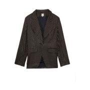 Ines De La Fressange Paris Gaelle svart broderad jacka Black, Dam