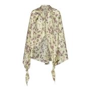 Alysi Gul Scarf Kollektion Yellow, Dam