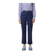 Aspesi Casual Bomullsbyxor Blue, Dam