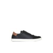 Burberry Svarta Sneakers Robin Stil Black, Herr