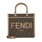 Fendi Stiliga Väskor Kollektion Brown, Dam