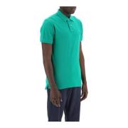 Polo Ralph Lauren Pique Cotton Polo Shirt Green, Herr