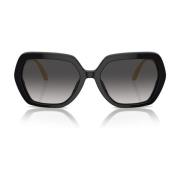 Dolce & Gabbana Hexagonala Solglasögon Dg4468B 501/8G Black, Unisex