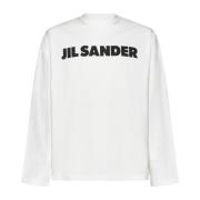 Jil Sander Stiliga T-shirts och Polos White, Herr