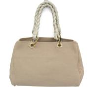 Bottega Veneta Vintage Pre-owned Canvas totevskor Beige, Dam