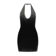Diesel Randig klänning `M-Larisa` Black, Dam