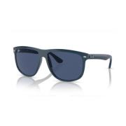 Ray-Ban Fyrkantiga Oversized Solglasögon Trendig Modell Blue, Unisex