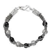 Emanuele Bicocchi Stiligt Shamballa Armband för dig Black, Dam