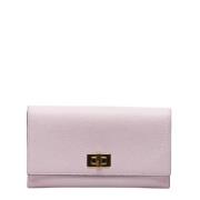 Fendi Vintage Pre-owned Laeder plnbcker Pink, Dam