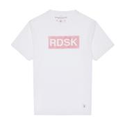 Redskins 3D Tryckt Logotyp T-shirt - Vit White, Herr