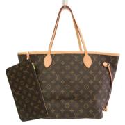 Louis Vuitton Vintage Pre-owned Canvas axelremsvskor Brown, Dam