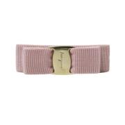 Salvatore Ferragamo Pre-owned Pre-owned Bomull hrspnnen Pink, Dam