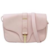 Balenciaga Vintage Pre-owned Laeder axelremsvskor Pink, Dam