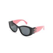 Chanel Ch5524 C535S4 Sunglasses Black, Dam