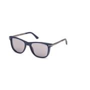 Tom Ford Blå Smoke Mirror Solglasögon Ft1104 Blue, Unisex