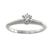 Tiffany & Co. Pre-owned Pre-owned Platina ringar Gray, Dam