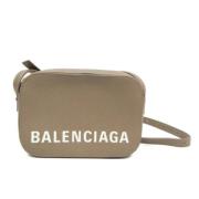 Balenciaga Vintage Pre-owned Laeder balenciaga-vskor Gray, Dam