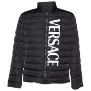 Versace Pre-owned Pre-owned Nylon ytterklder Black, Herr