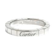 Cartier Vintage Pre-owned Vitt guld ringar Gray, Dam