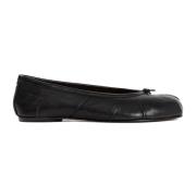 Maison Margiela Svart Tabi Ballerina Flats Black, Dam