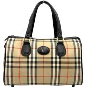 Burberry Vintage Pre-owned Canvas handvskor Multicolor, Dam