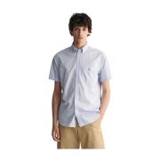 Gant Klassisk Randig Regular Fit Skjorta Blue, Herr