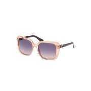 Guess Beige Brilliance Gradient Solglasögon Multicolor, Dam