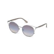 Guess Stiliga solglasögon med mörkgrå linser Gray, Dam