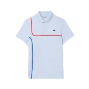 Lacoste Ultra-Dry Pique Tennis Polo Blue, Herr