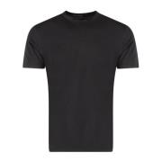 Tom Ford Svart Bomullsblandad T-shirt Ss23 Black, Herr
