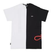 Propaganda Logo Double Gummi Print T-Shirt White, Herr