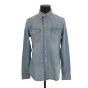 Ralph Lauren Pre-owned Pre-owned Bomull toppar Blue, Dam