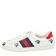 Gucci Vintage Pre-owned Laeder sneakers Multicolor, Herr