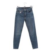 Ralph Lauren Pre-owned Pre-owned Bomull jeans Blue, Dam