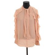 Chloé Pre-owned Pre-owned Tyg toppar Pink, Dam