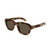 Gucci Brun Havana Solglasögon Gg1508S 002 Brown, Herr