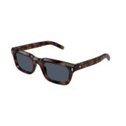 Gucci Blå Havana Solglasögon Gg1524S Brown, Herr