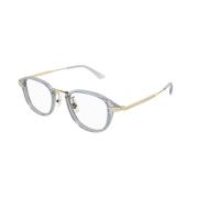 Montblanc Grå Klassisk Glasögon Modell Mb0336O Gray, Herr