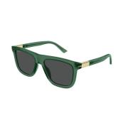 Gucci Grön Grå Solglasögon Gg1502S Green, Herr